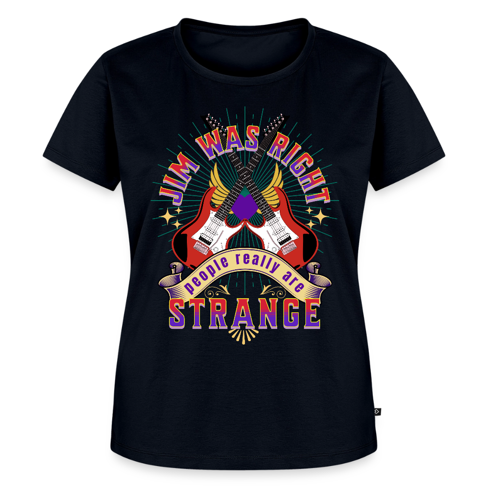 Jim Was Right Ladies T-Shirt - navy
