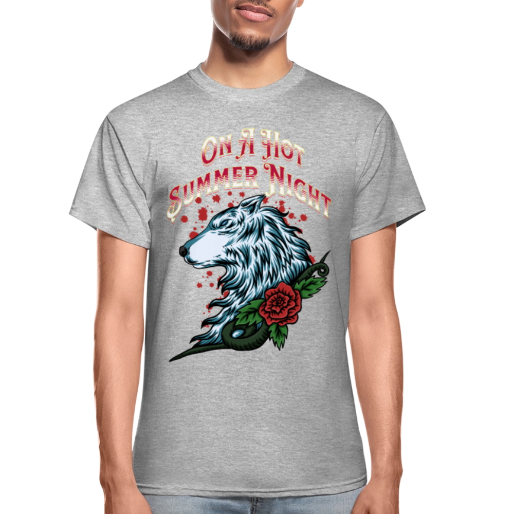 Hot Summer Night T-Shirt - heather gray