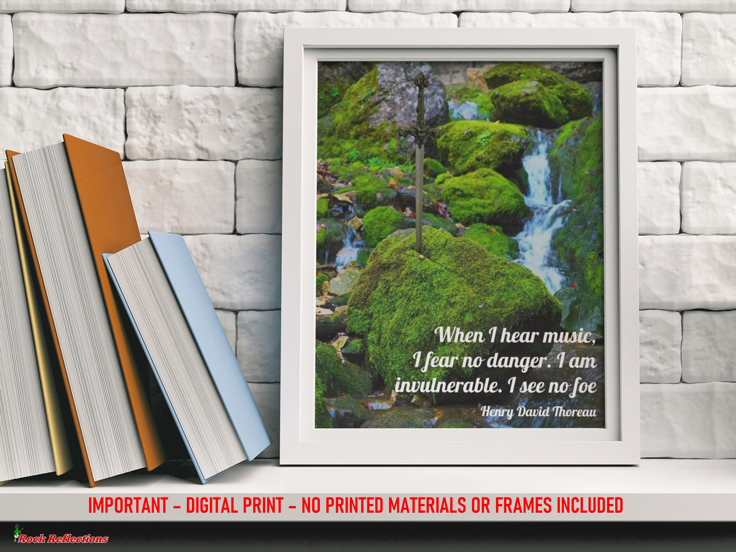 Fear No Danger Music Quote