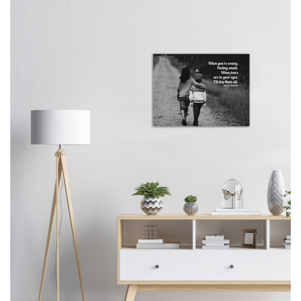 When You're Weary - Lyric Quote Gelato