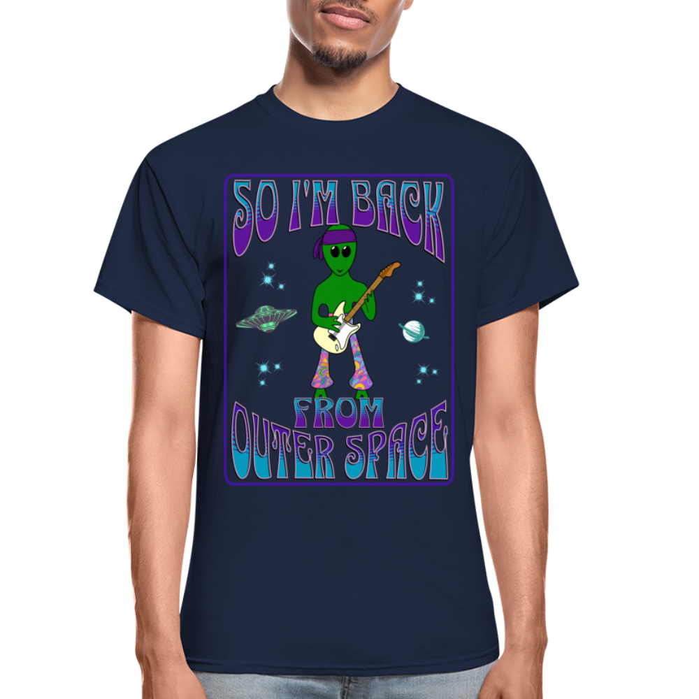 Alien Back From Outer Space T-Shirt SPOD