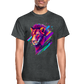 Psychedelic Lion T-Shirt - deep heather