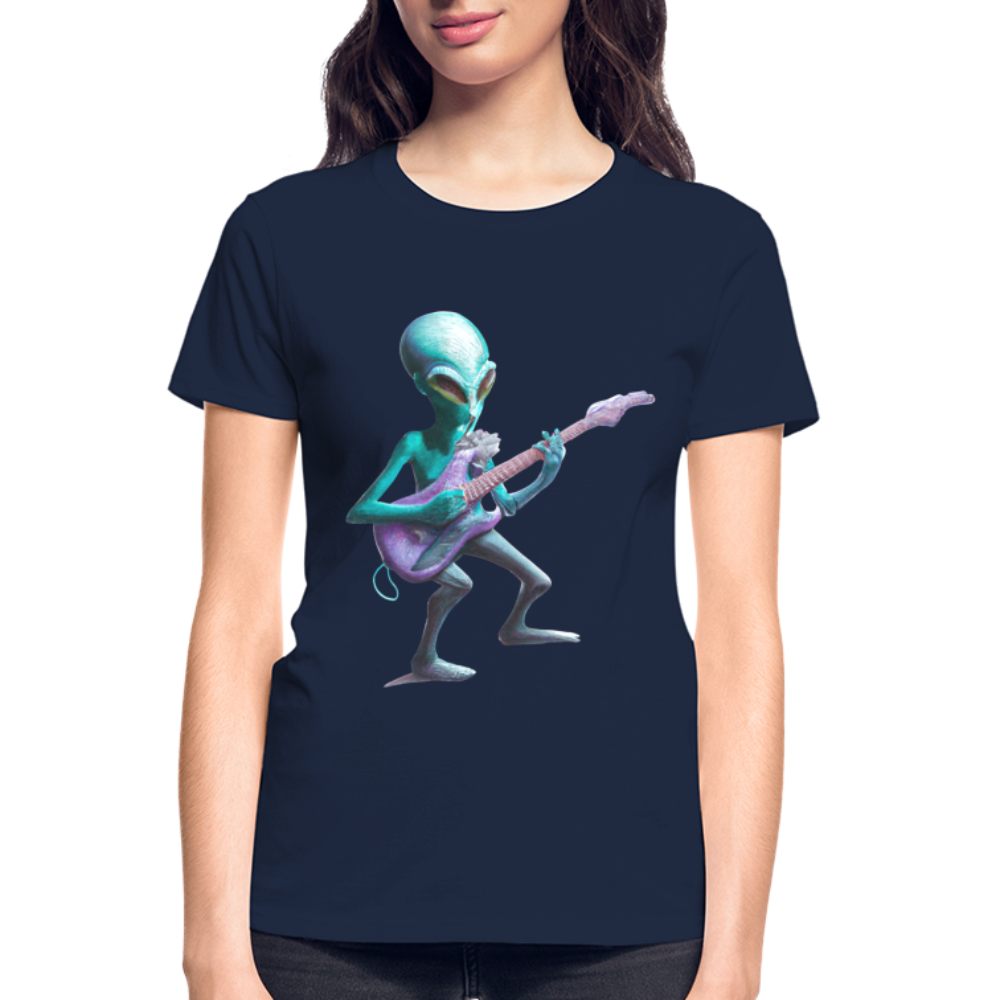 Alien Guitarist T-Shirt SPOD