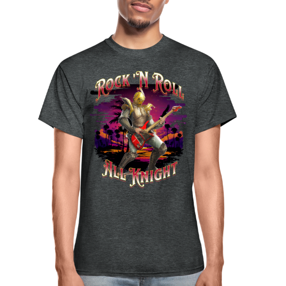Rock N Roll All Knight T-Shirt - deep heather