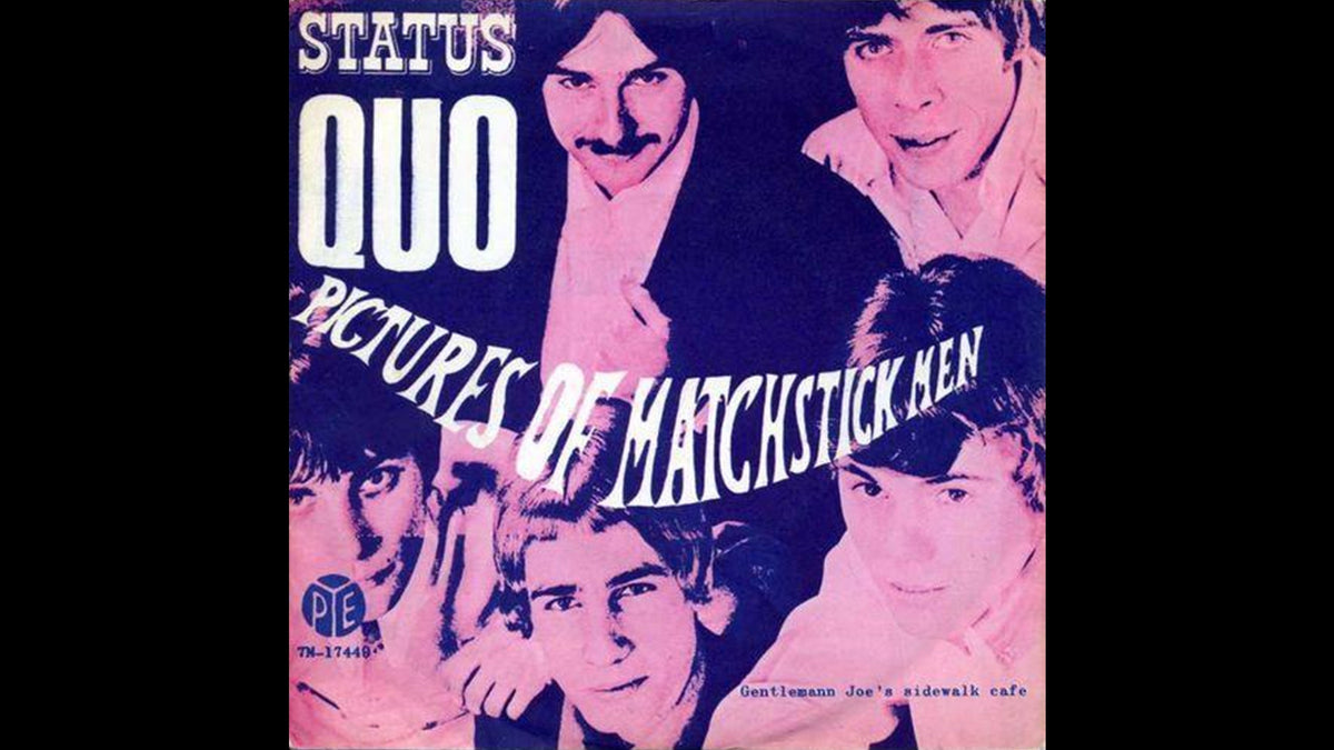 Shell Matchstick Man Status Quo - Pictures of Matchstick Men – Rock Reflections