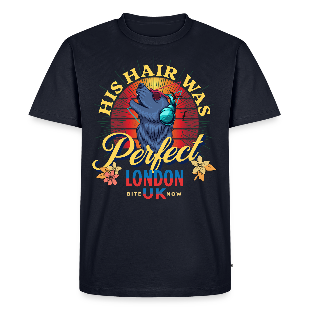Werewolf Hair Was Perfect T-Shirt - navy