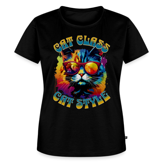 Got Cat Class 1 Ladies T-Shirt - black