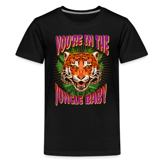 You're In The Jungle Youth T-Shirt - black