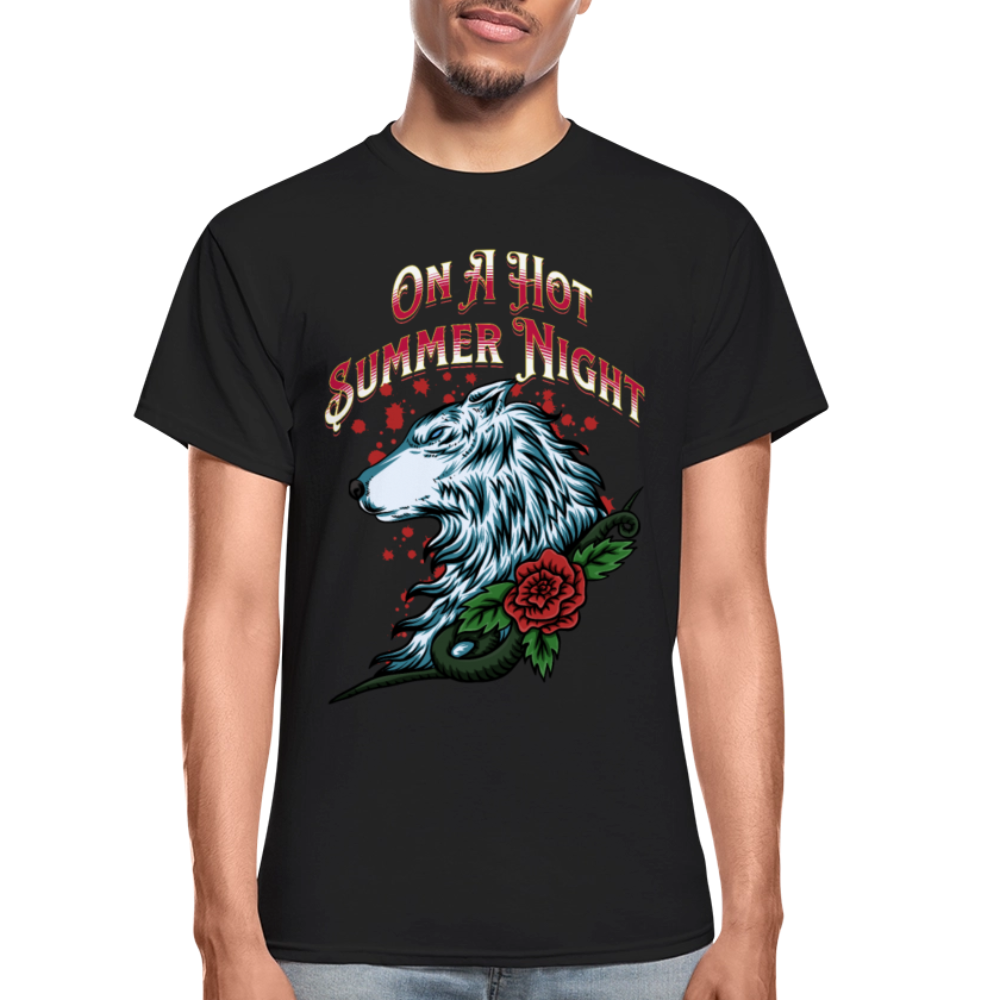 Hot Summer Night T-Shirt - black