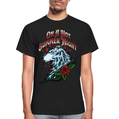 Hot Summer Night T-Shirt - black