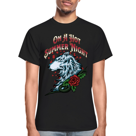 Hot Summer Night T-Shirt - black