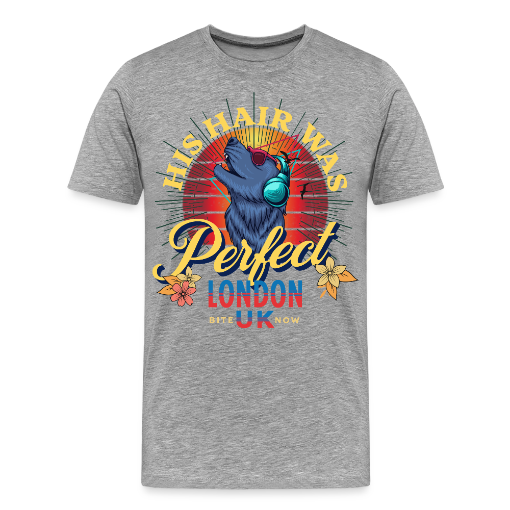 Werewolf Hair Was Perfect T-Shirt - heather gray