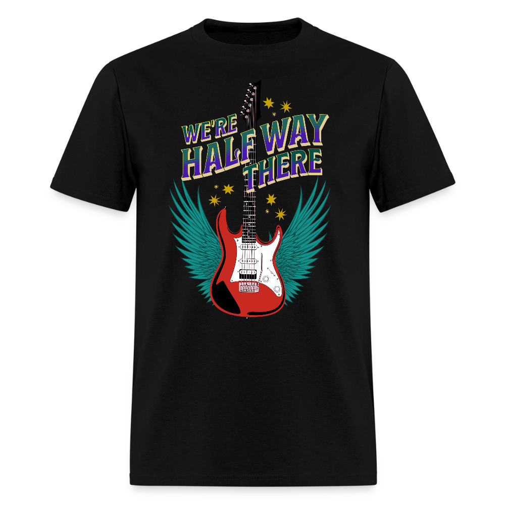 Half Way There T-Shirt - black