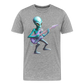Alien Guitarist T-Shirt - heather gray