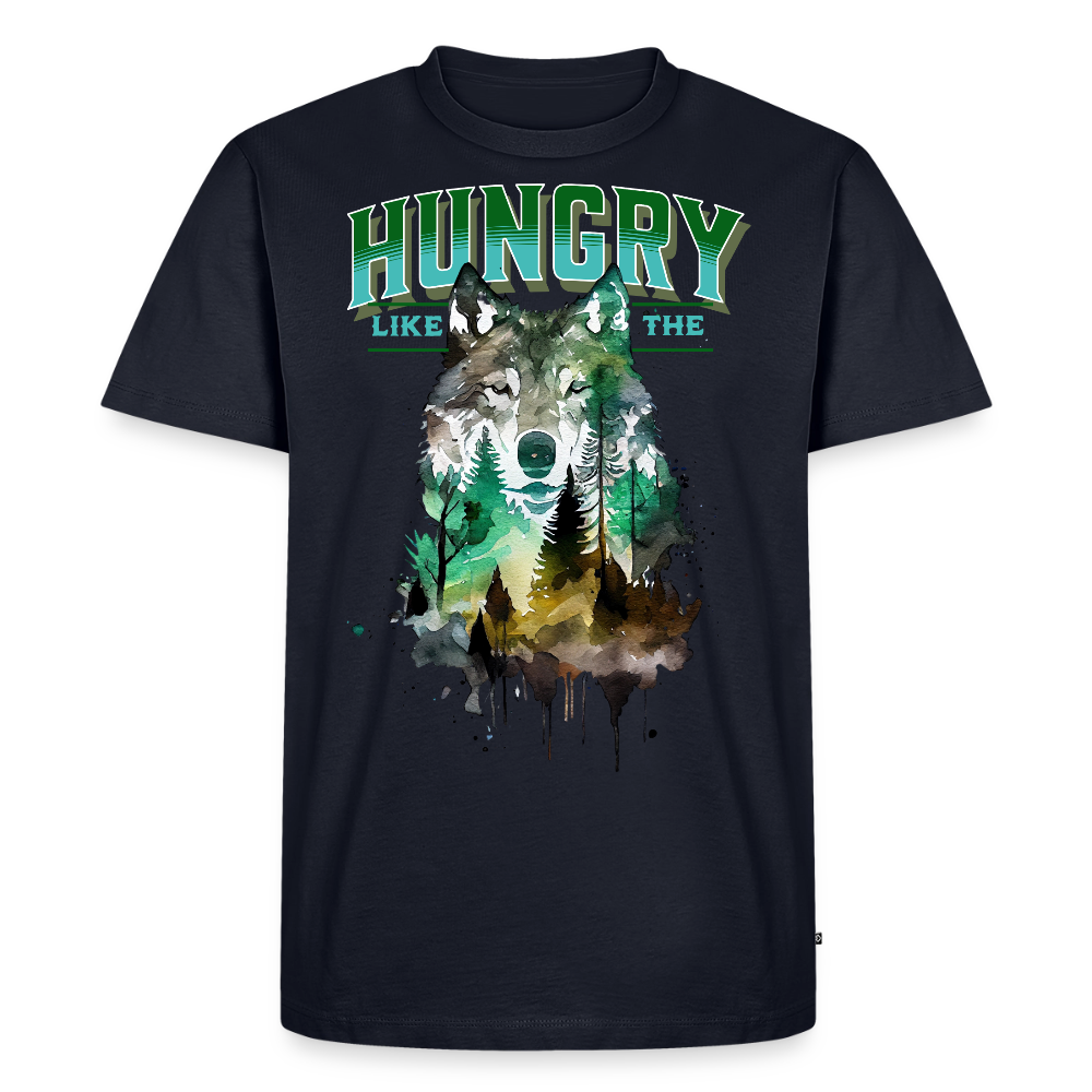 Hungry Like The Wolf T-Shirt - navy