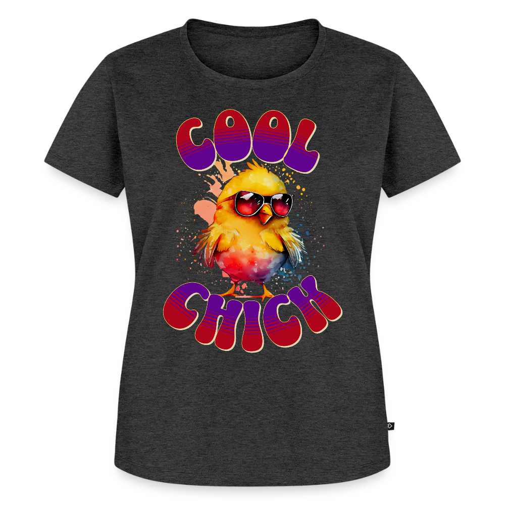 Cool Chick V2 Ladies T-Shirt - heather anthracite