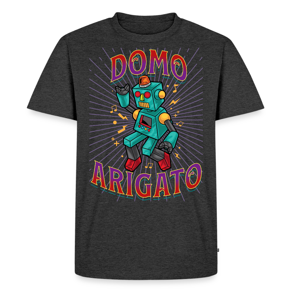 Domo Arigato T-Shirt - heather anthracite