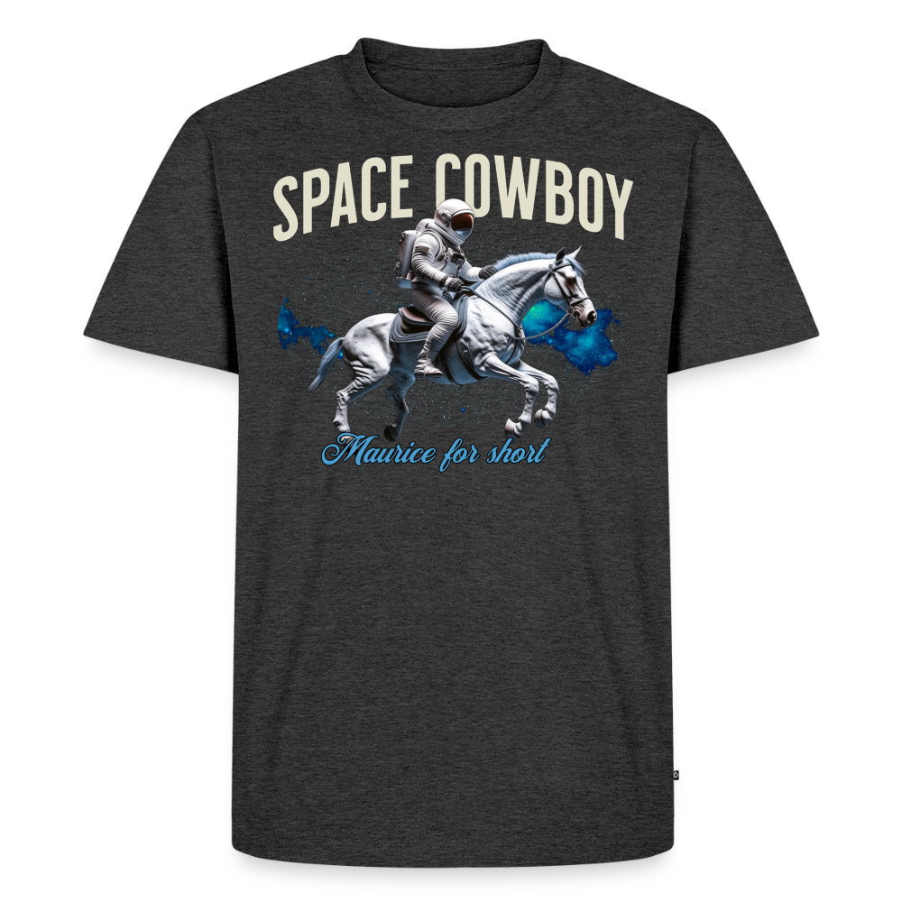 Space Cowboy Astronaut T-Shirt - heather anthracite