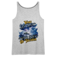 Woke Last Night Ladies Tank Top - heather gray