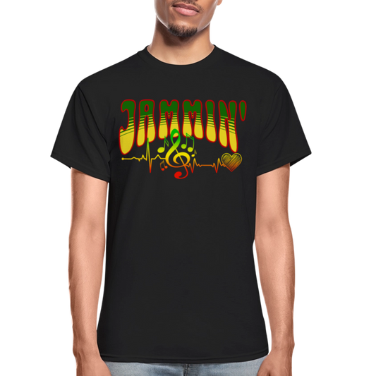 Jammin' Music T-Shirt - black