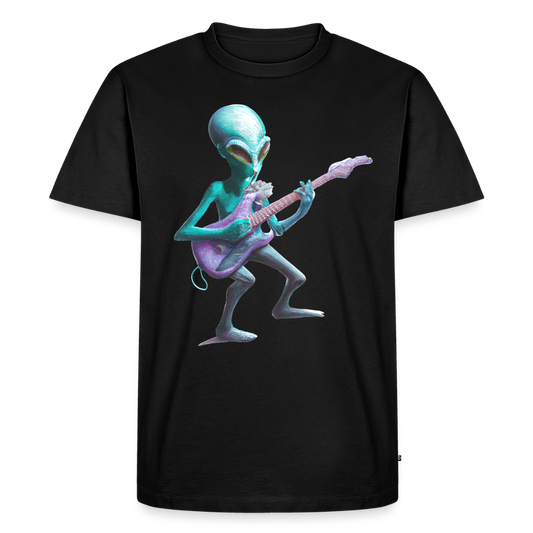 Alien Guitarist T-Shirt - black