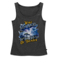Woke Last Night Ladies Tank Top - heather anthracite