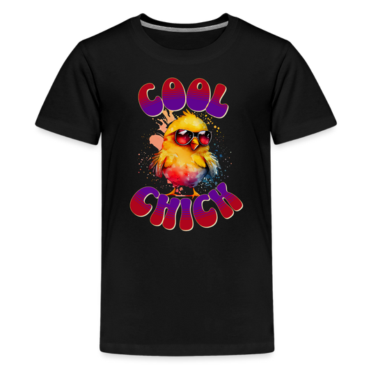Cool Chick V2 Youth T-Shirt - black