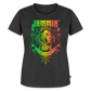 Jammin' Reggae Lion Ladies T-Shirt - heather anthracite