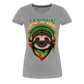 Jammin' Reggae Sloth Ladies T-Shirt - heather gray