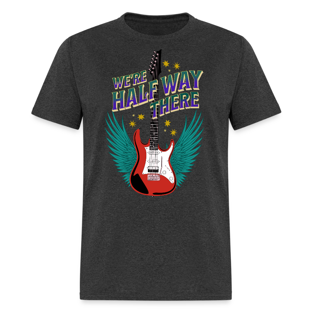 Half Way There T-Shirt - heather black