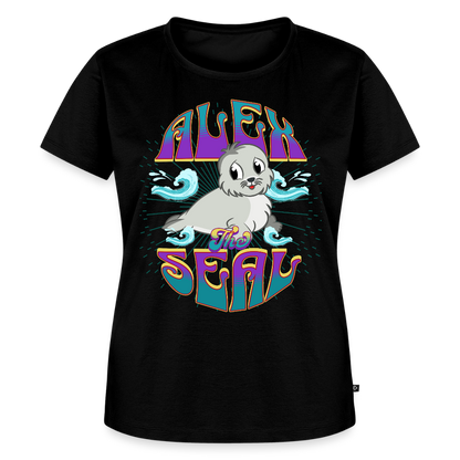 Alex The Seal Ladies T-Shirt - black