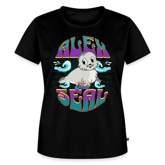 Alex The Seal Ladies T-Shirt - black
