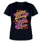 Hello Daddy Hello Mom Ladies T-Shirt - navy