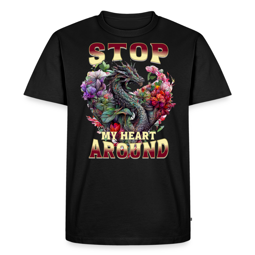 Stop Dragon T-Shirt - black