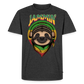 Jammin' Reggae Sloth T-Shirt - heather anthracite