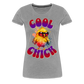 Cool Chick V2 Ladies T-Shirt - heather gray