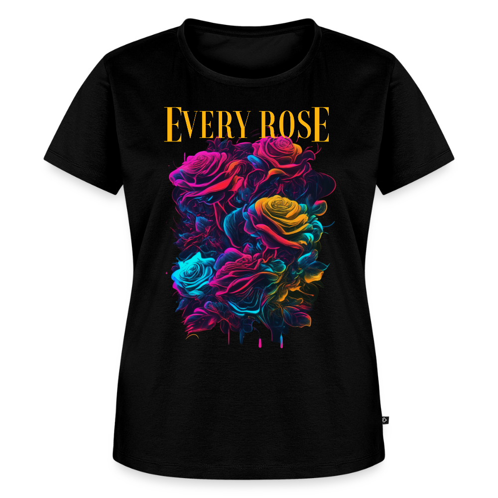 Every Rose Ladies T-Shirt - black