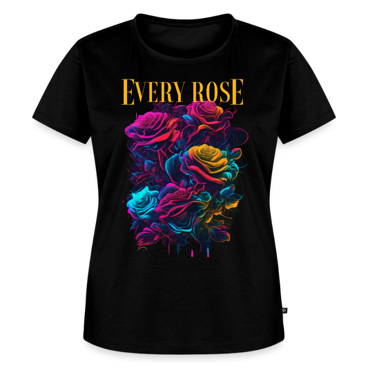 Every Rose Ladies T-Shirt - black