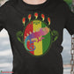 Comma Chameleon T-Shirt SPOD