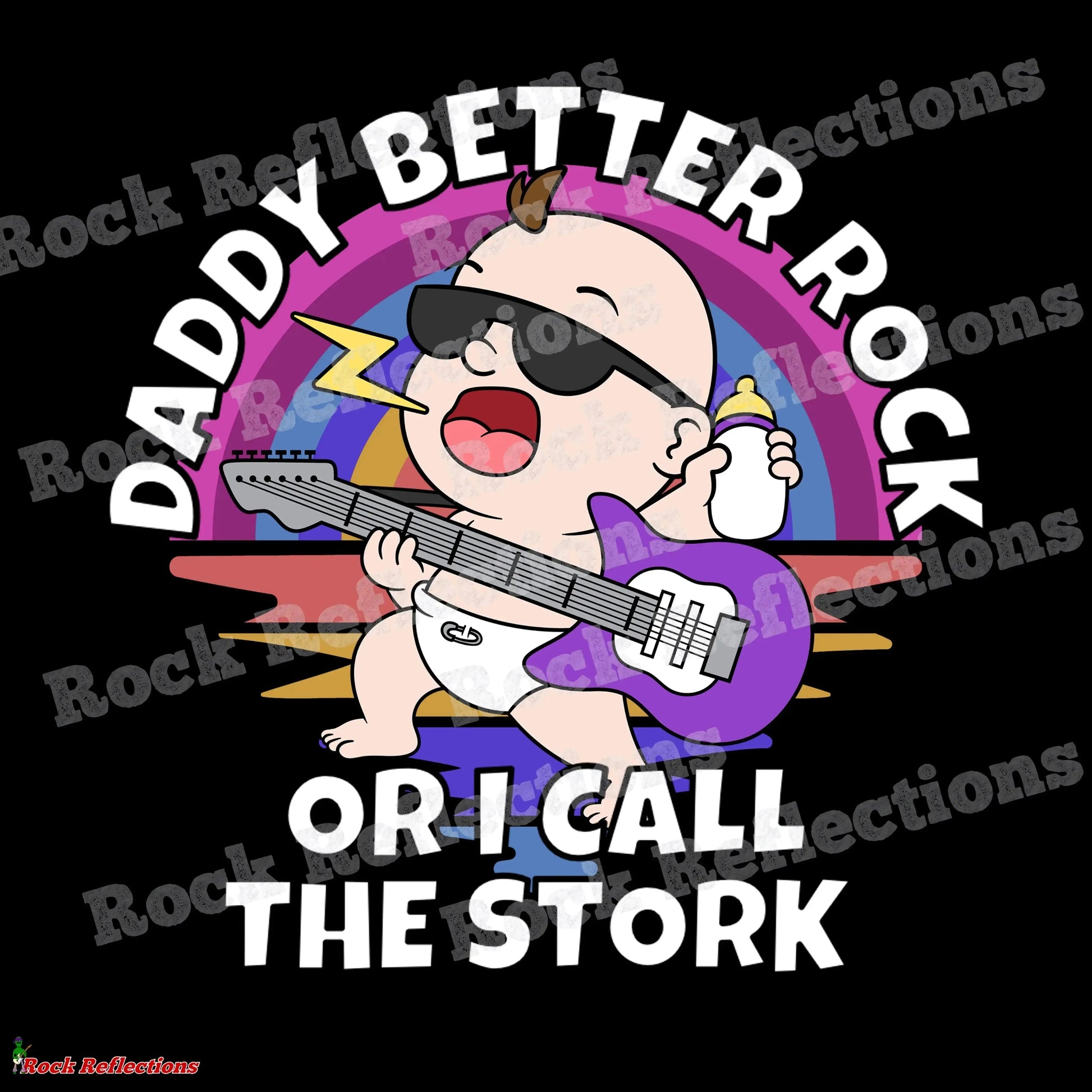 Daddy Better Rock Baby SPOD