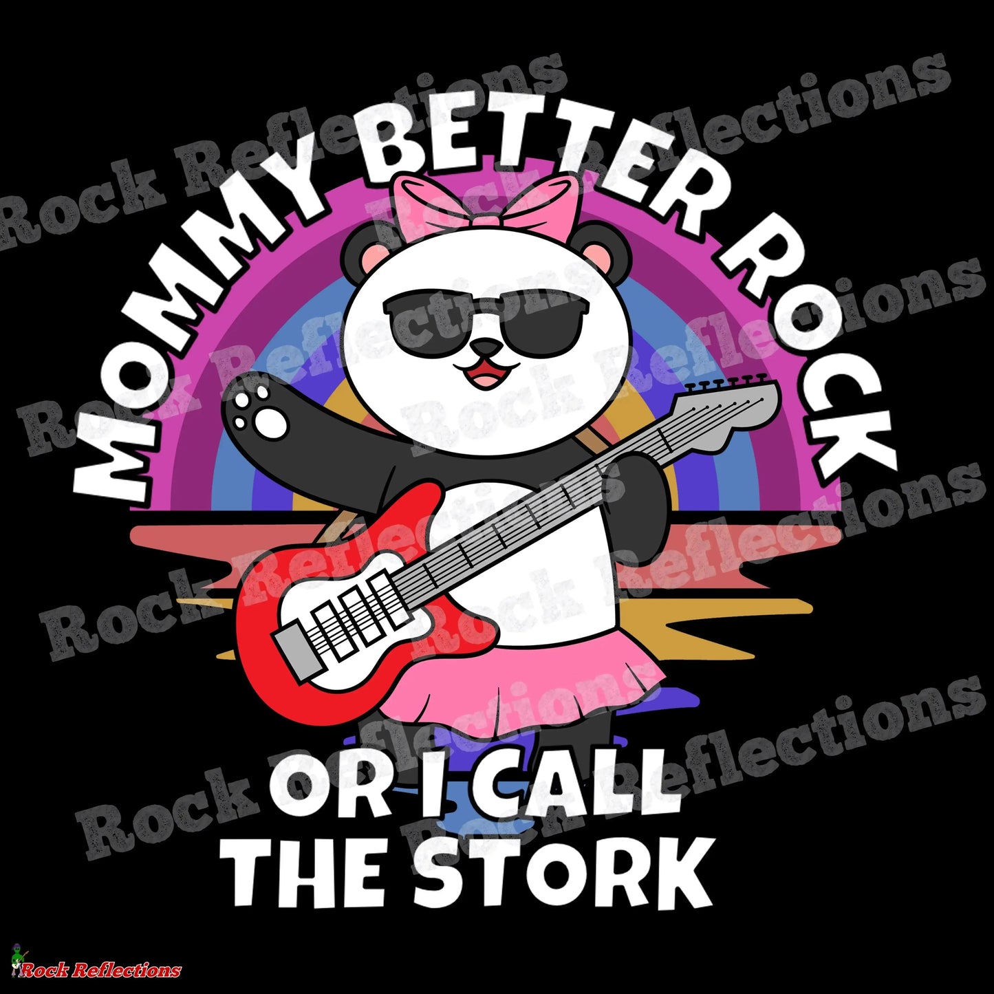Mommy Better Rock Panda SPOD