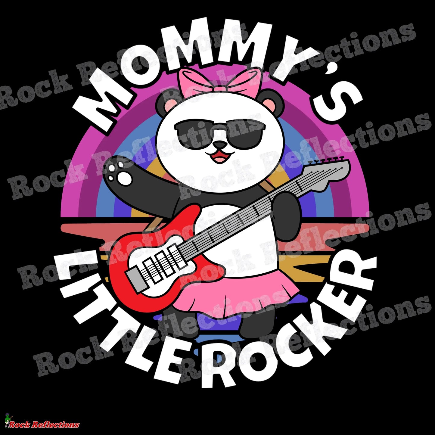 Mommy's Little Rocker Panda SPOD