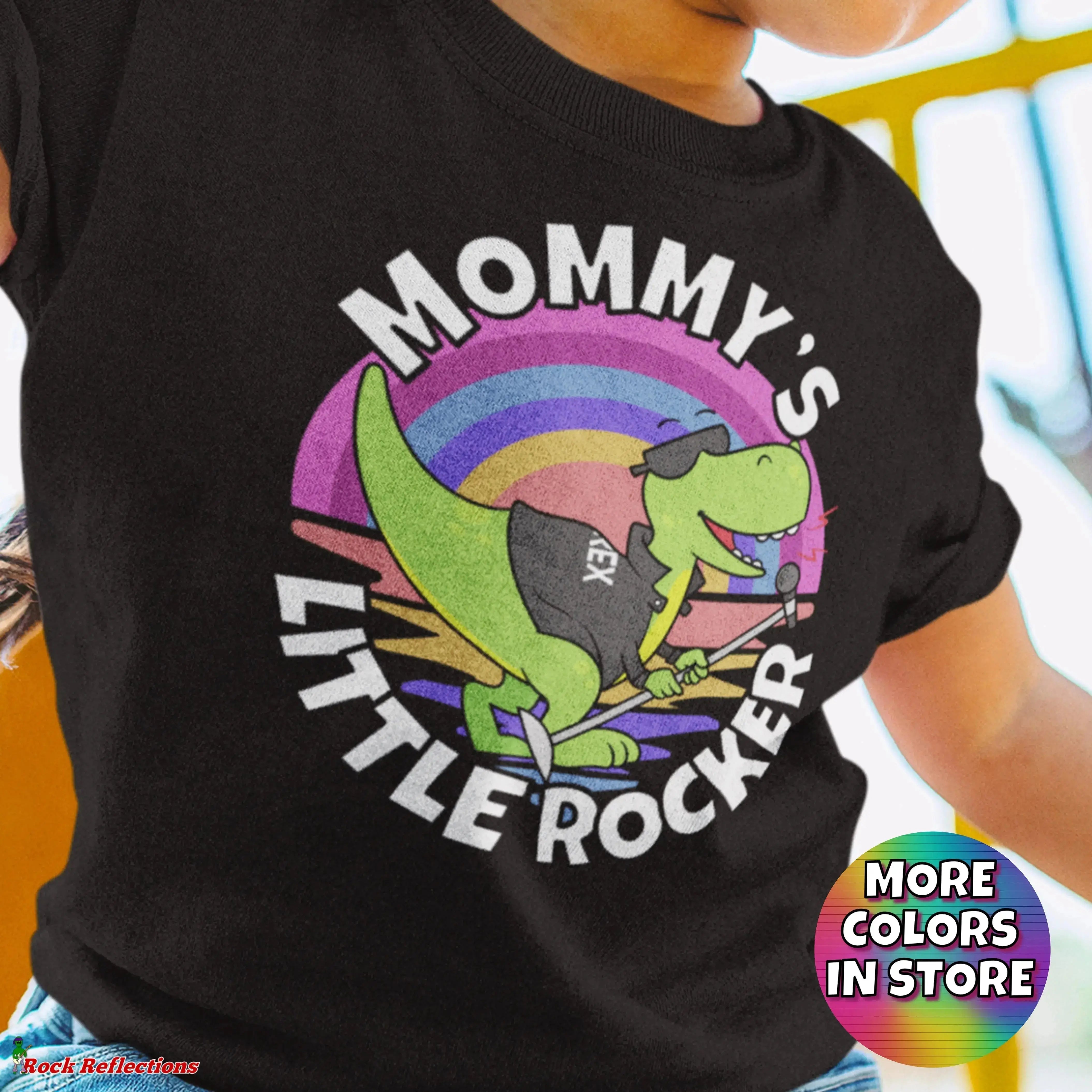 Mommy's Little Rocker T-Rex – Rock Reflections