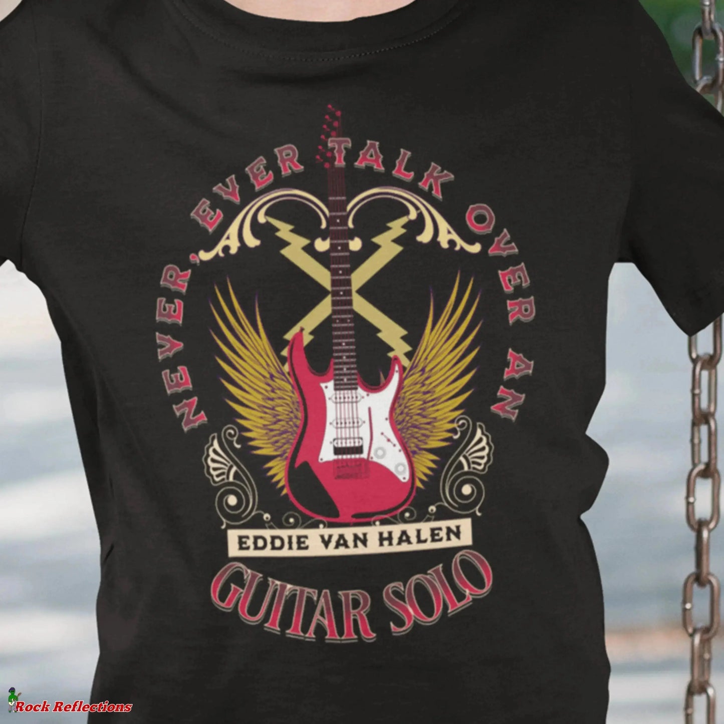 Never Talk Over Eddie Solo T-Shirt SPOD
