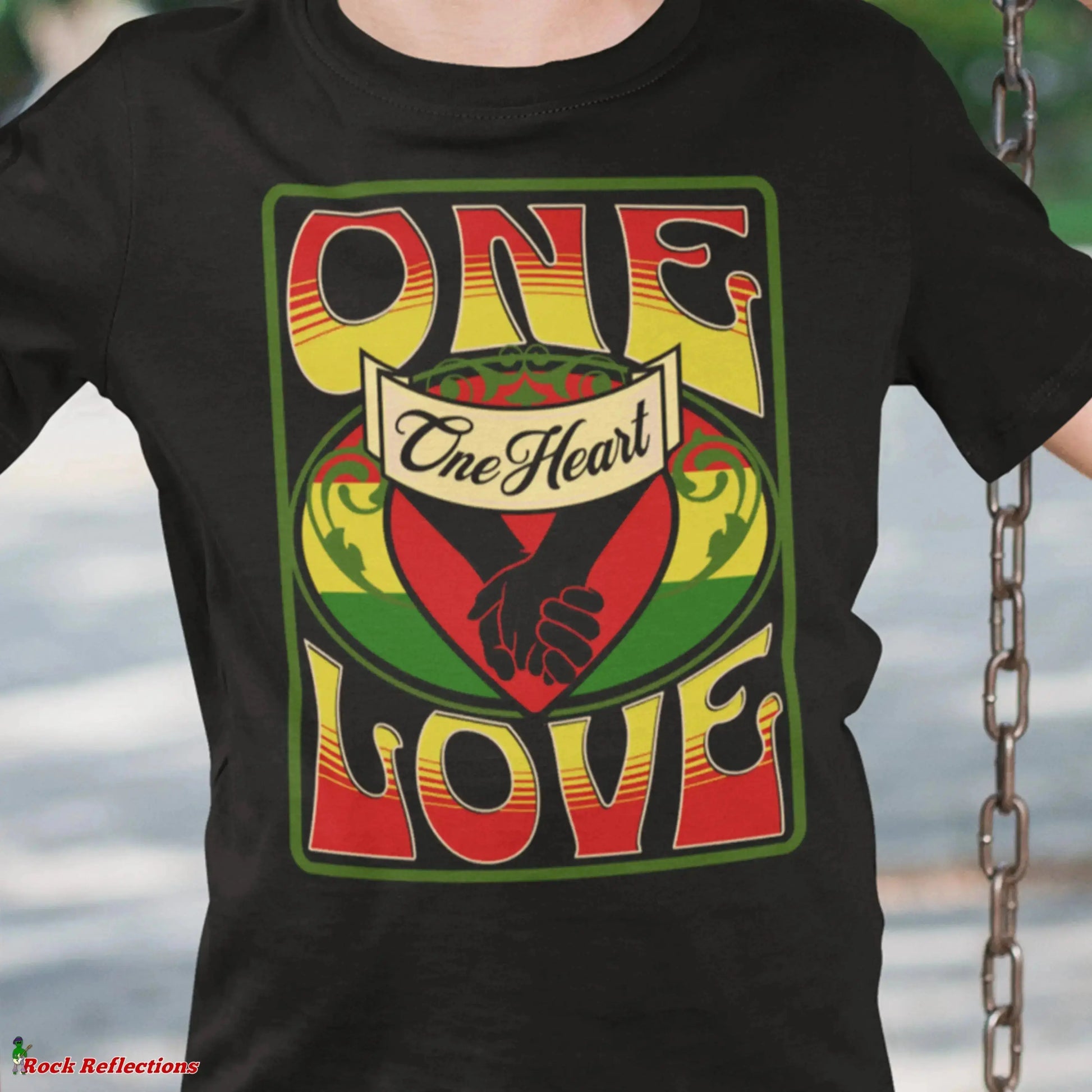 One Love One Heart T-Shirt SPOD