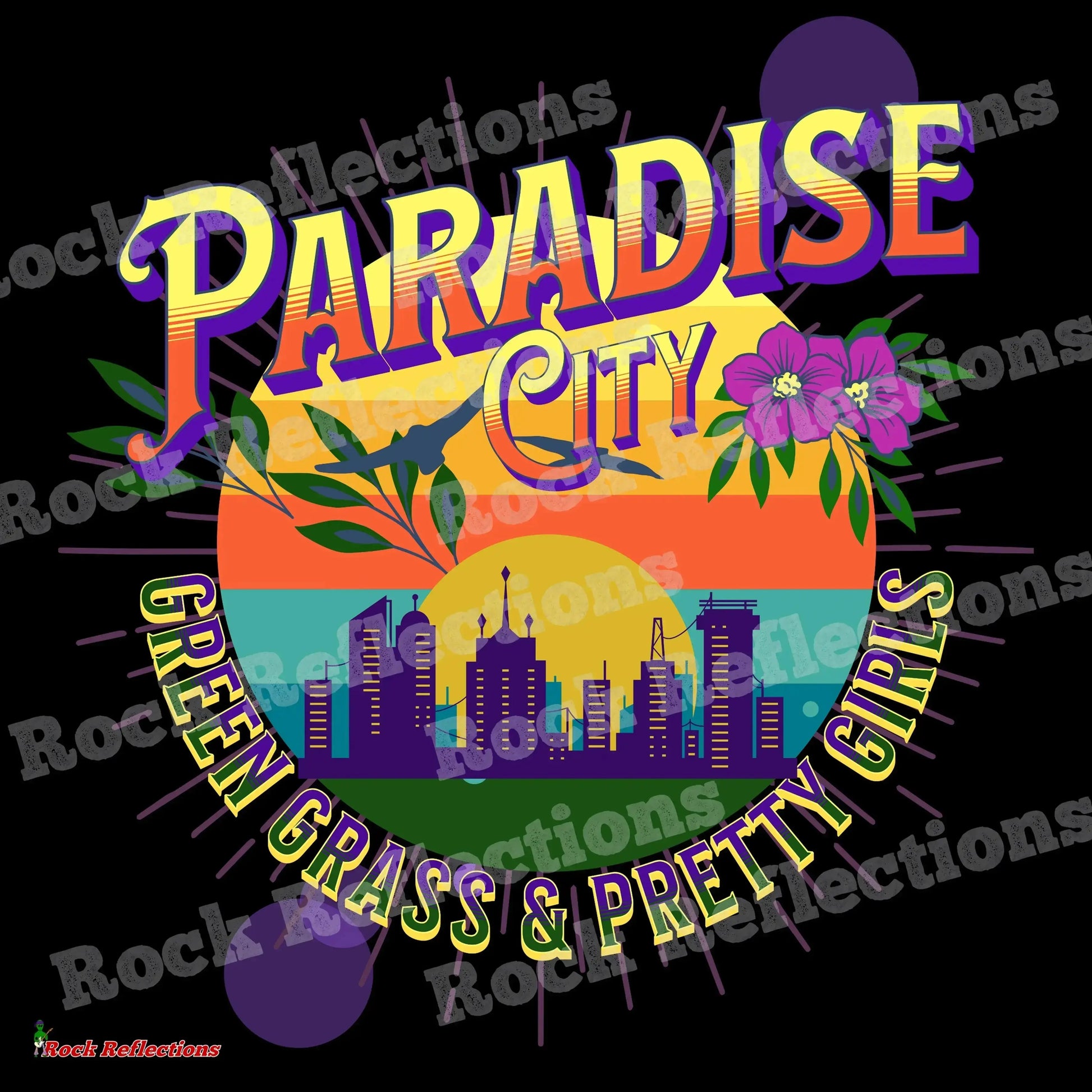 Paradise City T-Shirt SPOD