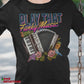 Funky Music Piano Accordion T-Shirt SPOD