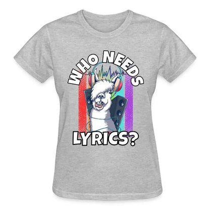 Singing Llama Who Needs Lyrics SPOD