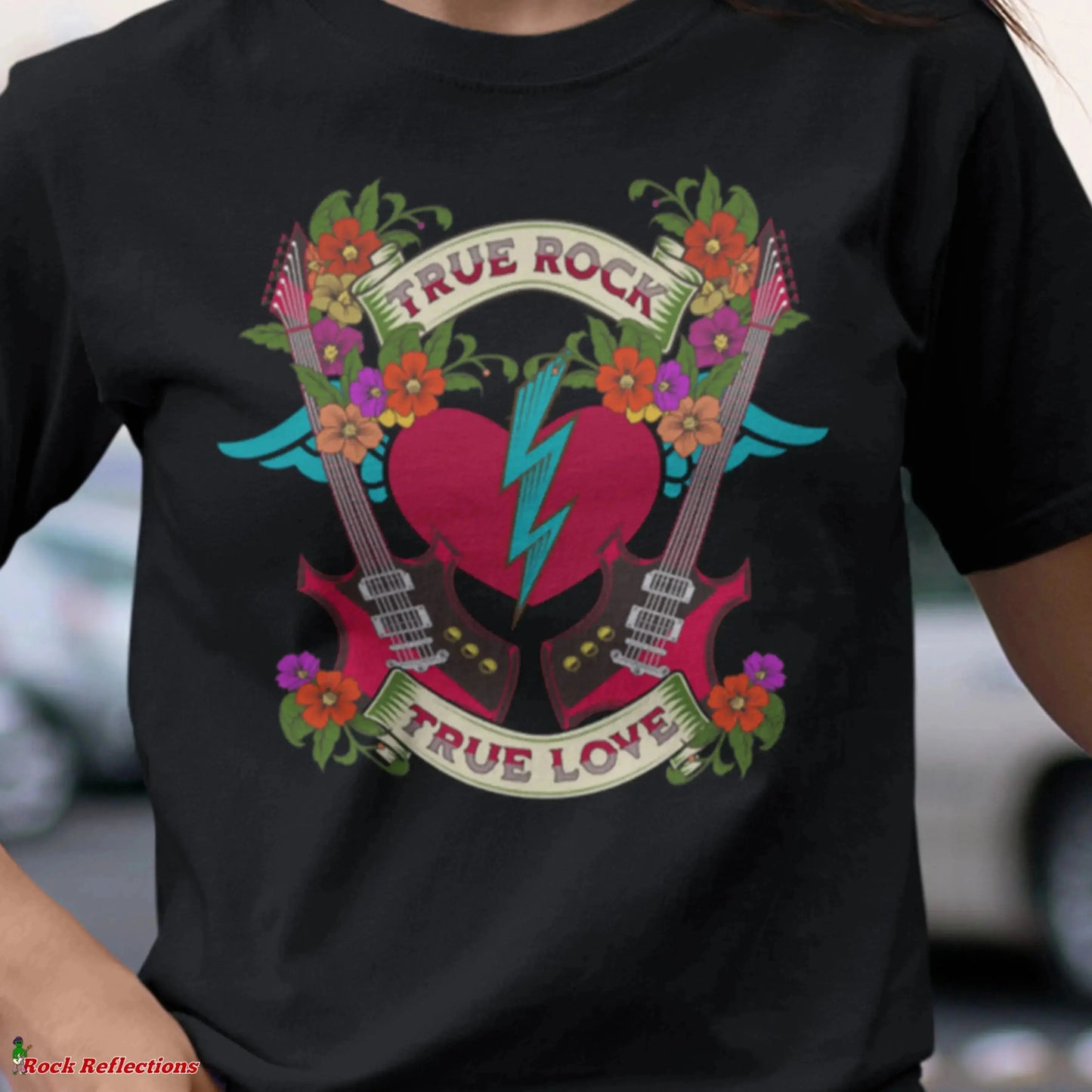 True Rock True Love T-Shirt SPOD