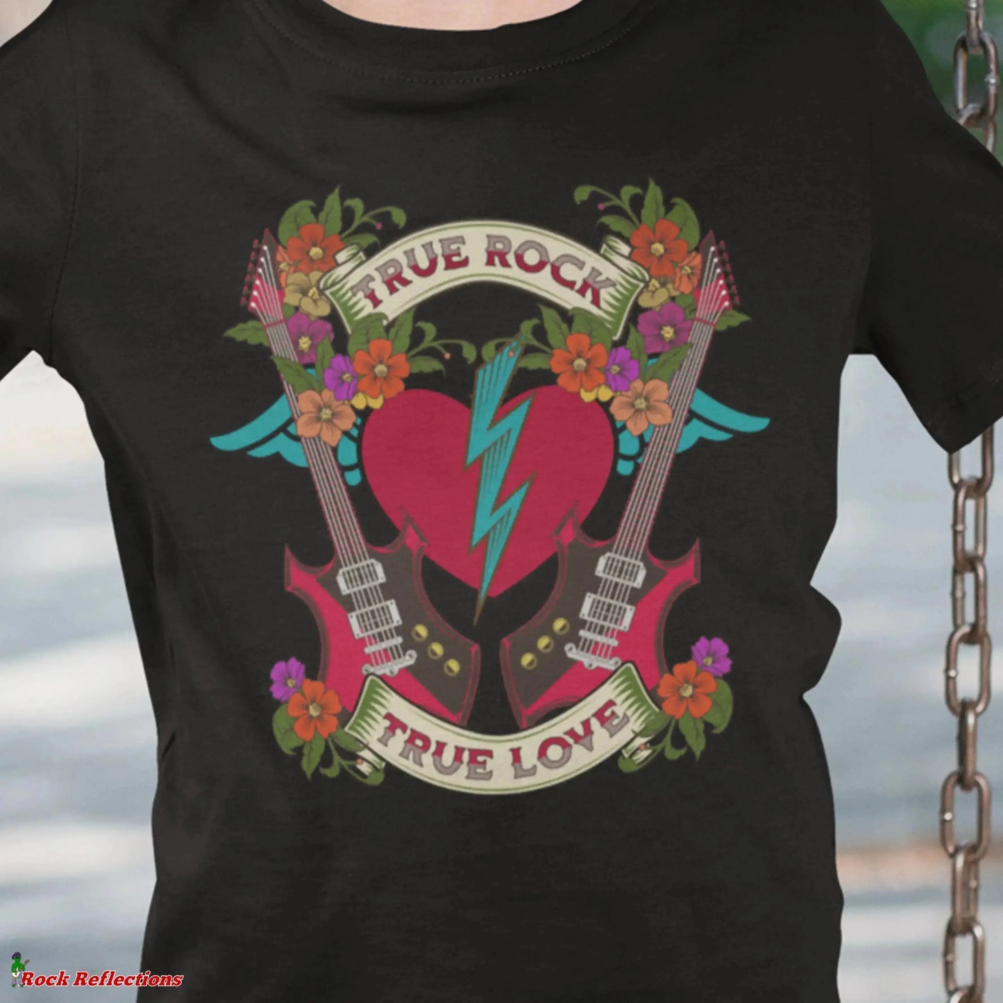 True Rock True Love T-Shirt SPOD